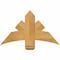 Ekena Millwork Alberta Rough Sawn Timber Gable Bracket, Western Red Cedar, 36"W x 21"H x 2"D x 6"F, 14/12 Pitch GBW036X21X0206ALB00RWR - alternate 1